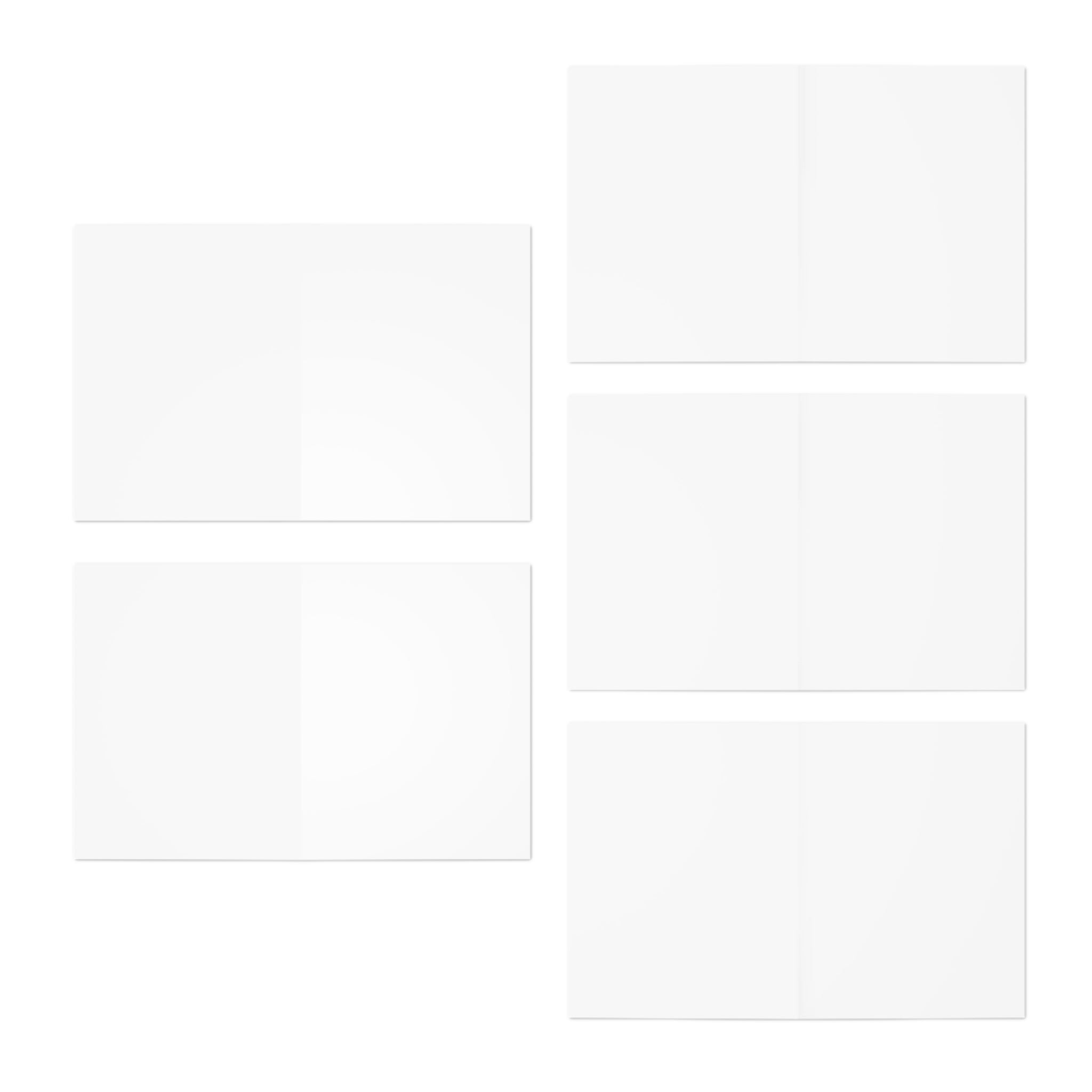 Karen Drucker Designs Greeting Cards Set, Uplifting Note Cards, Blessings Card Pack - 5-Pack